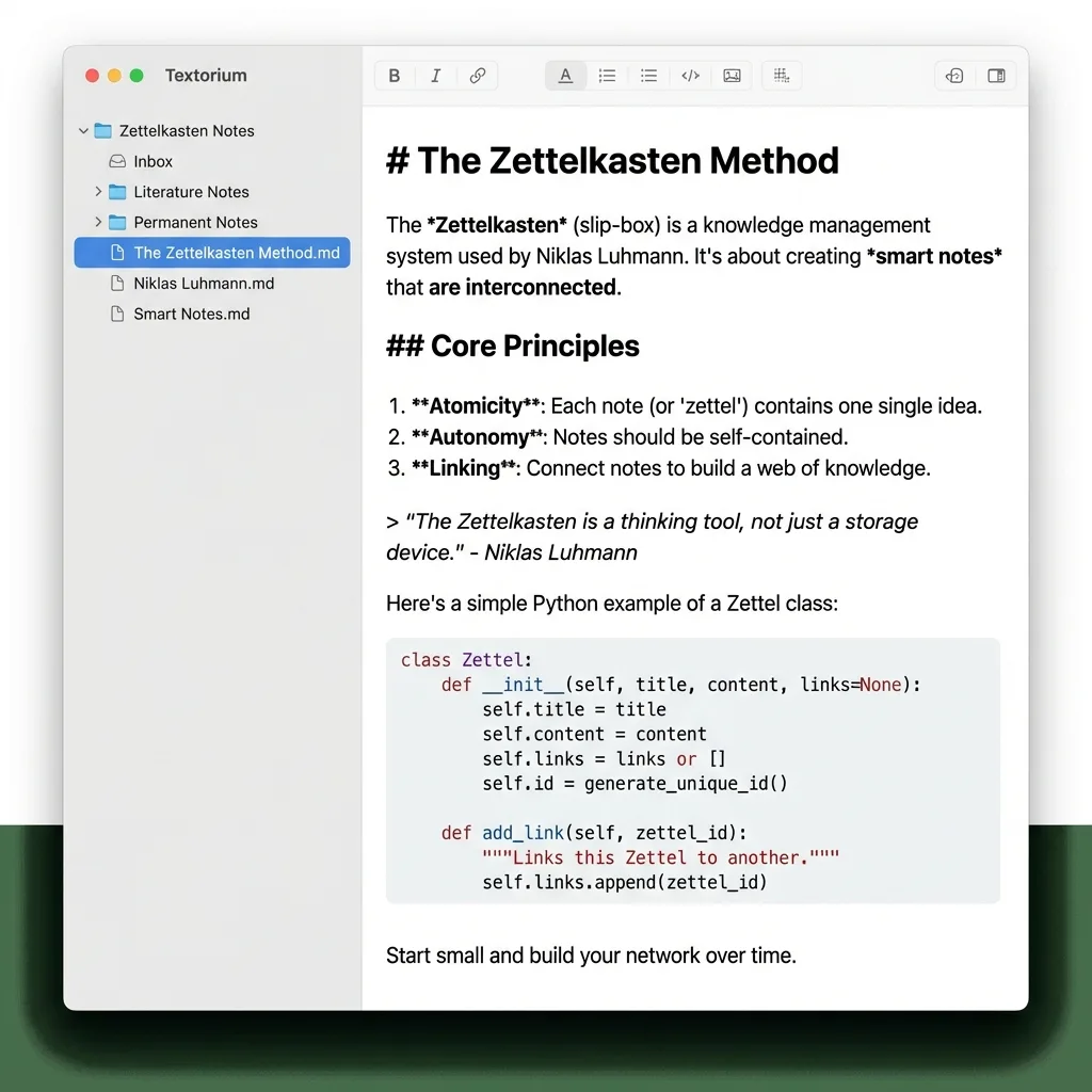 Editor View